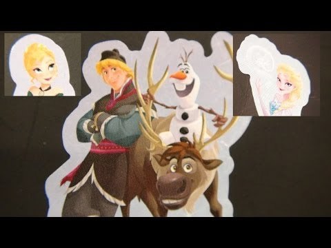 Disney Frozen with Princess Anna, Olaf, Queen Elsa the Snow Queen, Prince Hans, and Kristoff