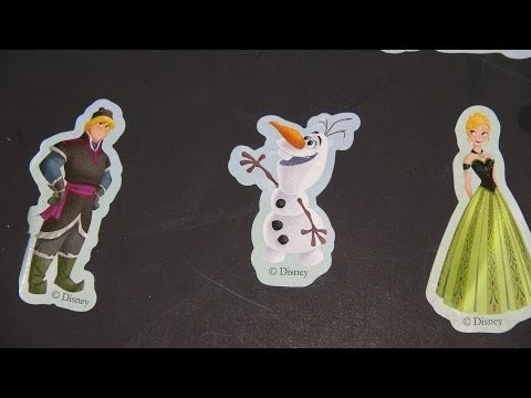Disney Frozen with Queen Elsa, Princess Anna, Olaf, Prince Hans and Kristoff