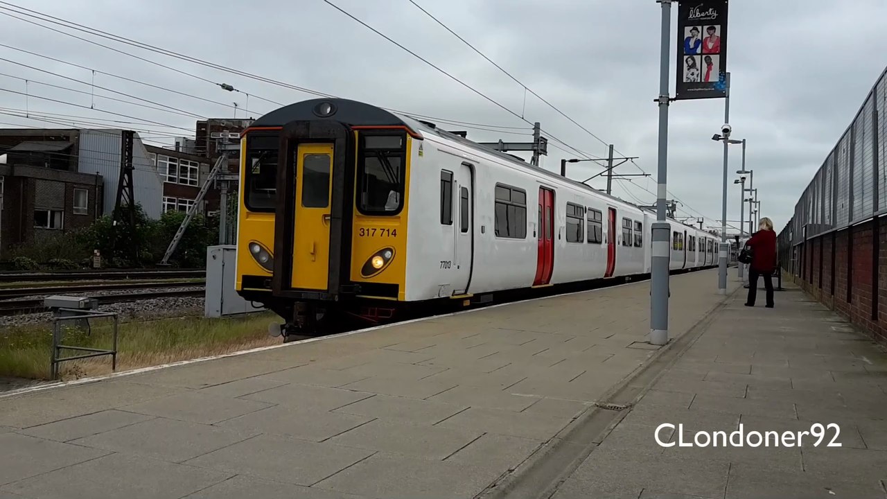 London Overground Romford to Upminster Branch 2nd June 2015