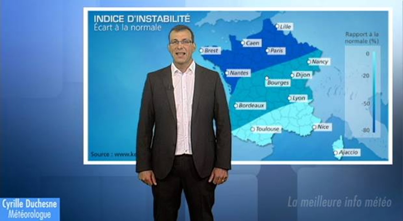 Peu d'orages en ce printemps météorologique 2015 : explications...