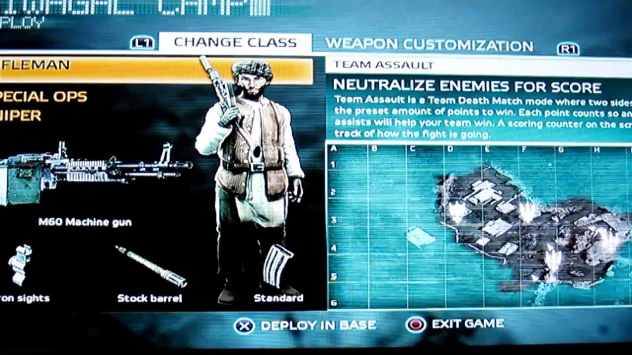 Medal Of Honor gameplay Tier 1 (PS3)*NEW* limited edition  (m60 and mp7a1) !!!!! HD