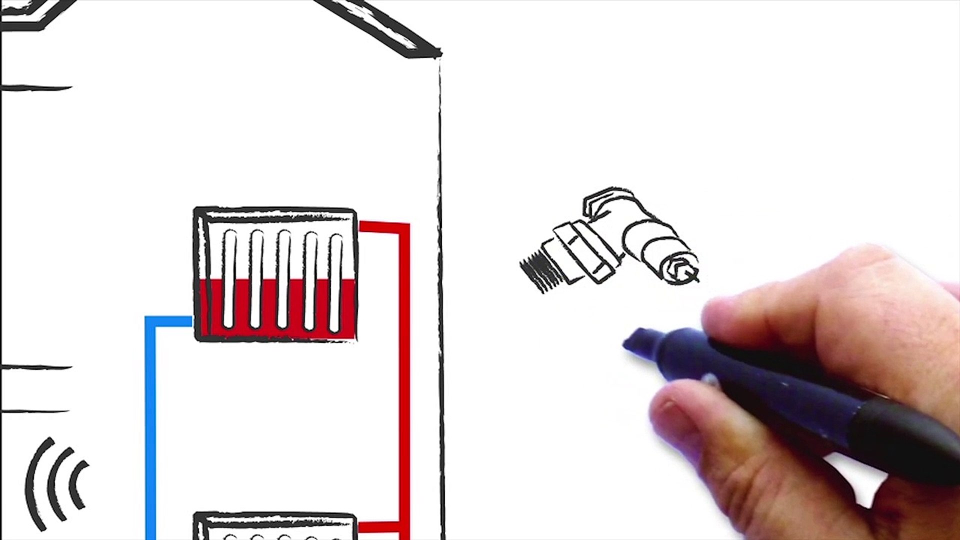 Film animation robinet thermostatique DANFOSS en français