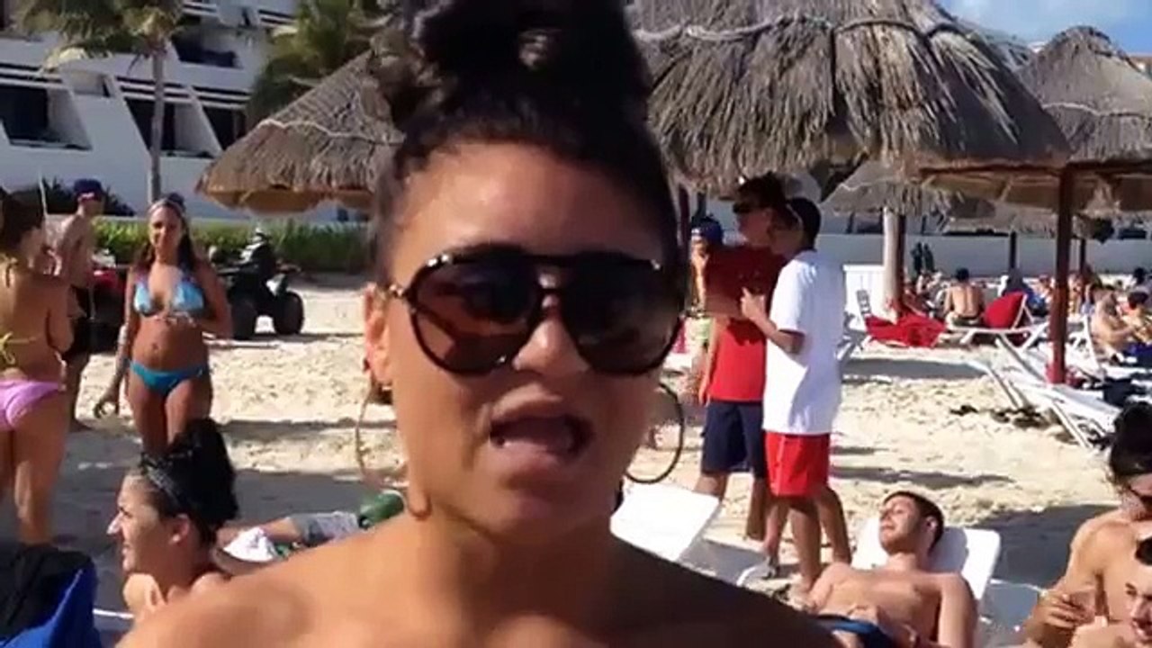 Cancun Spring Break in One Word