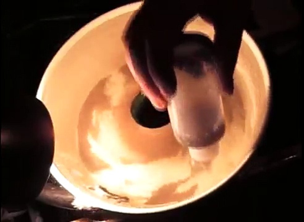 Custom blue bowl design for fine gold recovery | gold prospecting