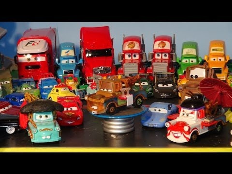 Pixar Cars Lightning McQueen introducing Waiter Mater, a new Mater for our collection of Maters