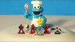 Play Doh 6 Surprise Eggs from Halo Universe Mega Bloks Battle Pack 3 with Cookie Monster chef