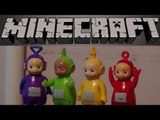 Teletubbies and Minecraft, we make the Red Teletubby Po in Minecraft Style  lol