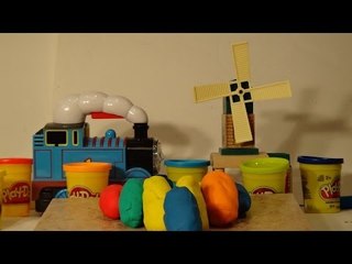 Скачать видео: Play Doh Thomas And Friends Surprise Eggs, 12 Kinder Egg Style Surprise Eggs of Thomas and Friends