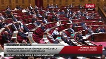 Discours de Manuel Valls, Philippe Bas et Jean-Pierre Raffarin - En séance