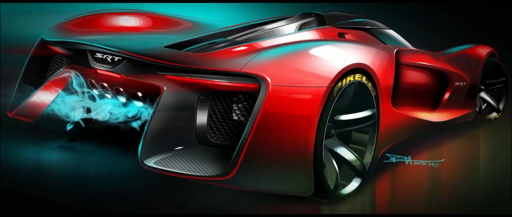 SRT Tomahawk Vision Gran Turismo 2015 600 kmh