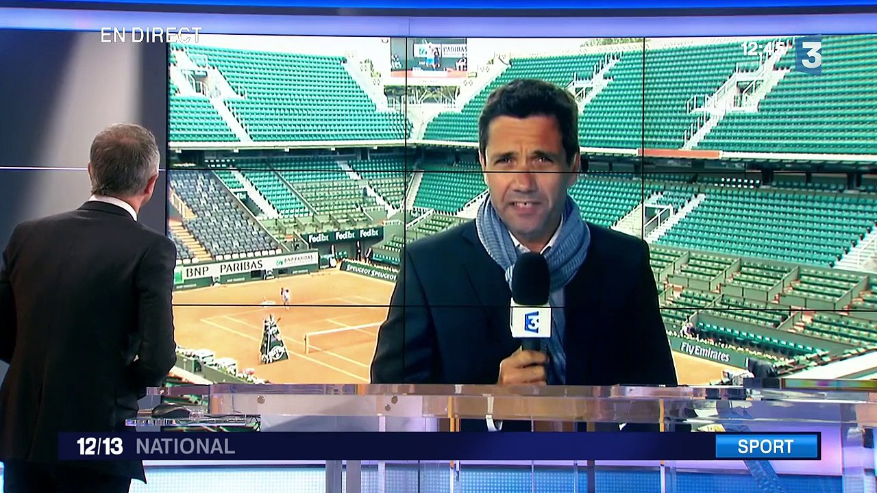 A Roland-Garros, Mansour Bahrami est une légende