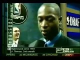 Dwyane Wade Getting Drafted in 2003 to the Miami Heat!!!