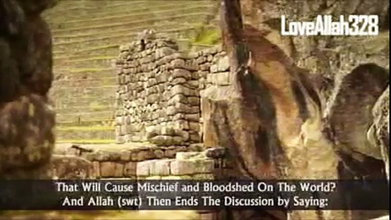 Angels Questions Allah About Us Humans Creation  HD