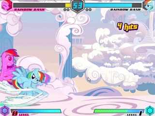 My little pony Fighting its magic bu juanjoAIAF