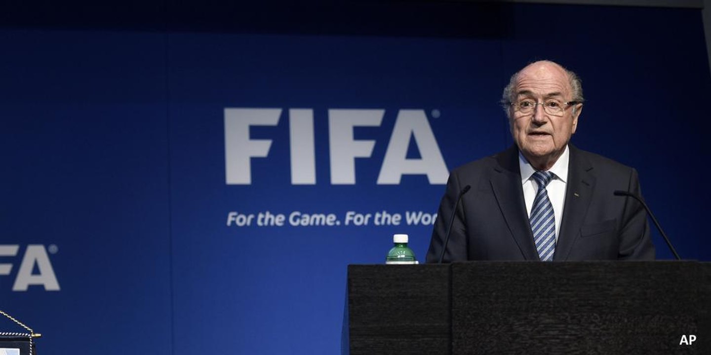 Sepp Blatter annonce sa démission de la FIFA !