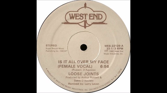 Loose Joints - Is It All Over My Face (1984)