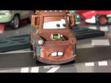 Pixar Cars2 Mater The Bomb and Lightning McQueen