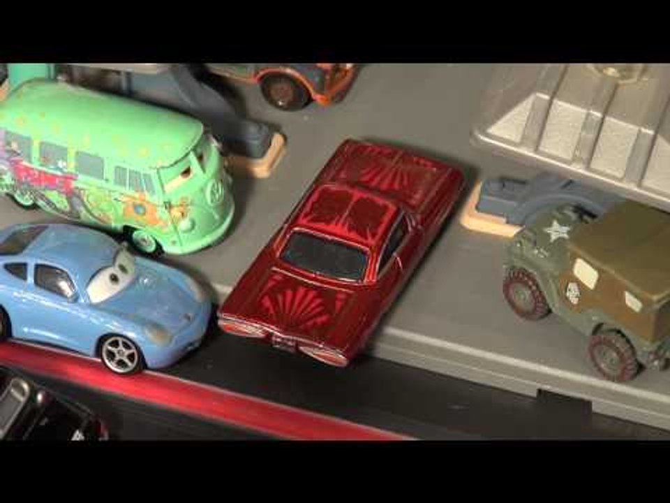 Disney Pixar Cars Cut Scene, Flo and Ramone get married by Doc and the Pope