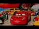 Disney Pixar Cars2 Collection of World Grand Prix Race Cars including Rip Clutchgoneski and Lightnin
