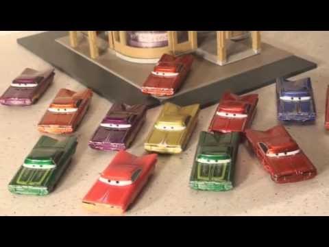 Pixar Cars Famous Playset...Ramones House of Body Art , real cool....how many Ramones ?