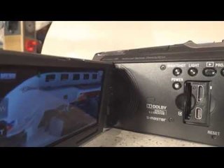 Sony HandyCam HDR-PJ710V , open box and walk-through, with B.O.S.S. Steady Lens System