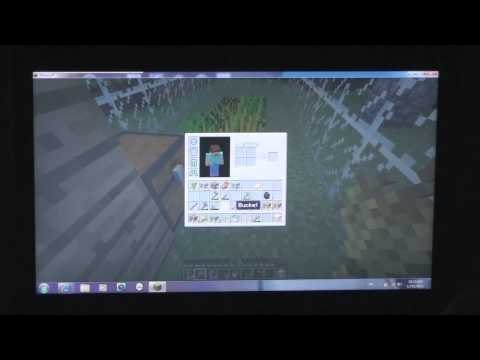 Minecraft Walk-through Chapter 23, with zombies and skeletons and creepers