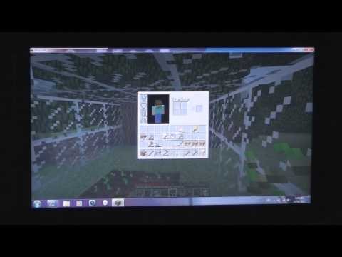 Minecraft Walk-through Chapter 21, with zombies and skeletons and creepers