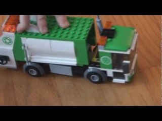 Lego Garbage Truck walk through Part 2