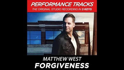 Matthew West - Forgiveness - Instrumental with lyrics