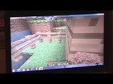 Minecraft Walk-through Chapter 15 with zombies , skeletons and creepers !!