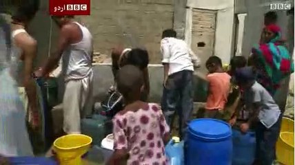 Karachi mein lakhon log saaf pani se mahroom
