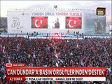 Erdoğan Can Dündar hakkında suç duyurusu yaptı Can Dündar'a basın örgütlerinden destek geldi