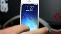 iOS 7 - Lockscreen On iPhone 5
