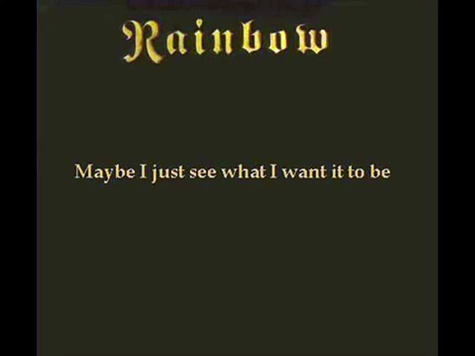 Rainbow - Street Of Dreams / Lyrics