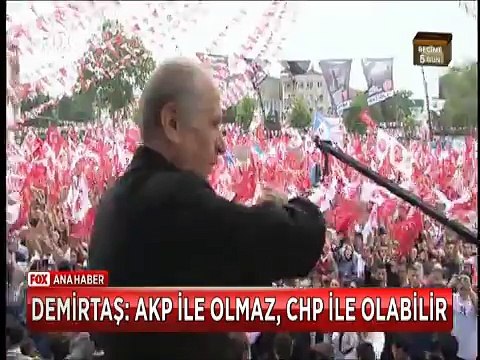 8 Haziran'da koalisyon senaryoları Selahattin Demirtaş 'AKP ile olmaz, CHP ile olabilir' dedi
