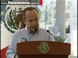 El Presidente Calderón en la Inauguración del Libramiento Tecpan de Galeana