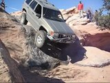 Jeep Grand Cherokee (ZJ) walking DOWN and UP widowmaker (Moab, UT)
