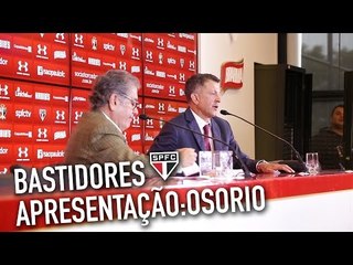 BASTIDORES APRESENTAÇÃO: PROF. OSORIO | SPFCTV
