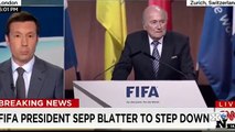 Sepp Blatter Resigns - Sepp Blatter steps down of Corruption Scandal