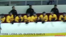 York Lions HIGHLIGHTS | Men's hockey vs. Queen's - Jan. 9, 2015