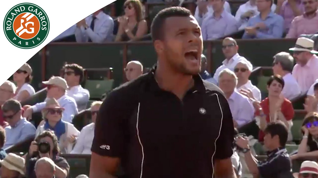 Temps forts J-W. Tsonga - K. Nishikori Roland-G...