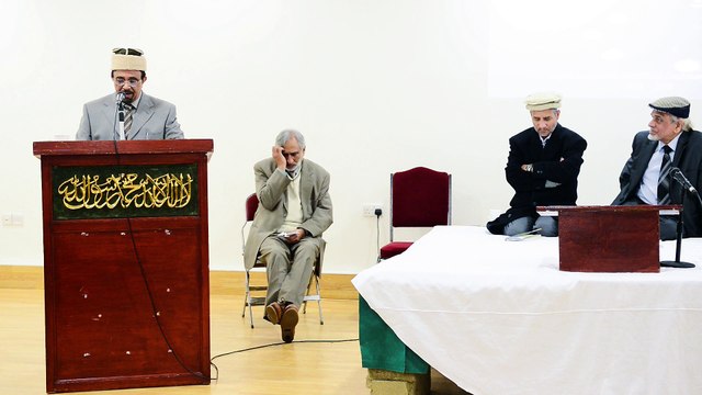 MAST QALANDAR .. Munawar A Kanday .. AHMADIYYA Manchester Mushaira Ansarullah