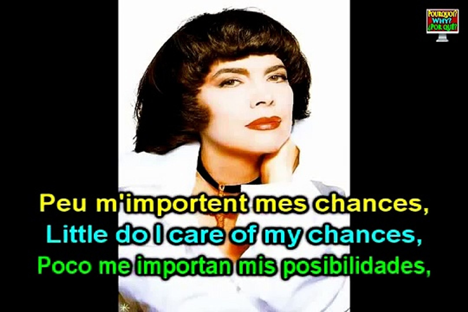 ⁣Mireille Mathieu - La quête; Learning French with a song