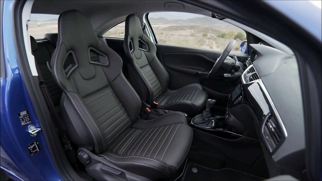INTERIOR Opel Corsa OPC 2016 FWD aro 17 1.6 EcoTec Turbo 210 cv 28,5 mkgf 230 kmh 0-62 mph 6,8 s @ 60 FPS