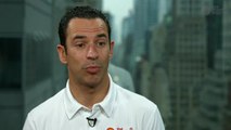 Helio Castroneves defends Steph Curry's decision to bring his daughter to press conferences