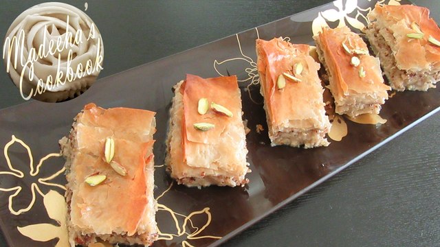 Sutlu Nuriye with Hazel Nuts & Milky Syrup