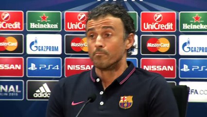Luis Enrique: "Nos hace ilusión el triplete"