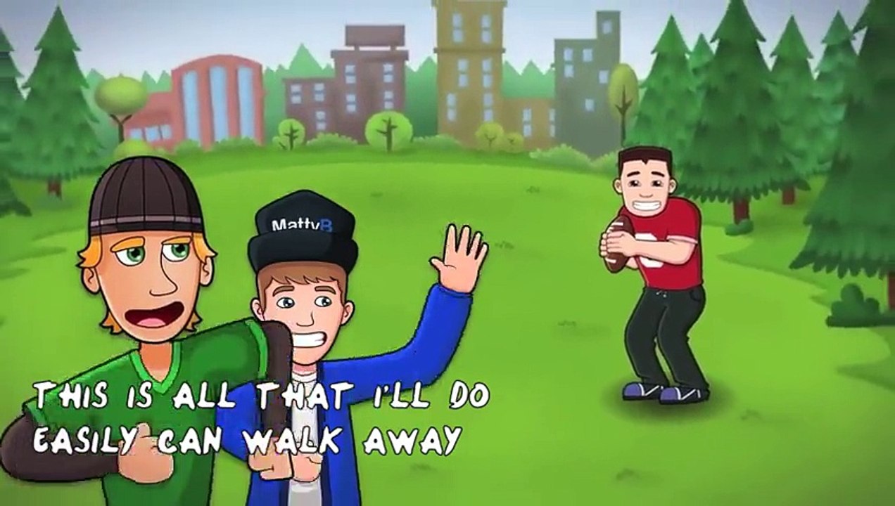 Taylor Swift - I Knew You Were Trouble (MattyBRaps Cartoon Cover) (Lyrics on Video)