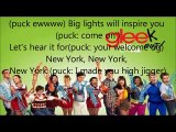 glee Empire state of mind lyrics (who's sings what)