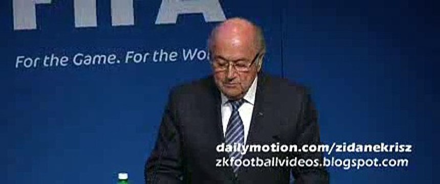 Sepp Blatter: Fifa president's resignation speech in full 02.06.2015